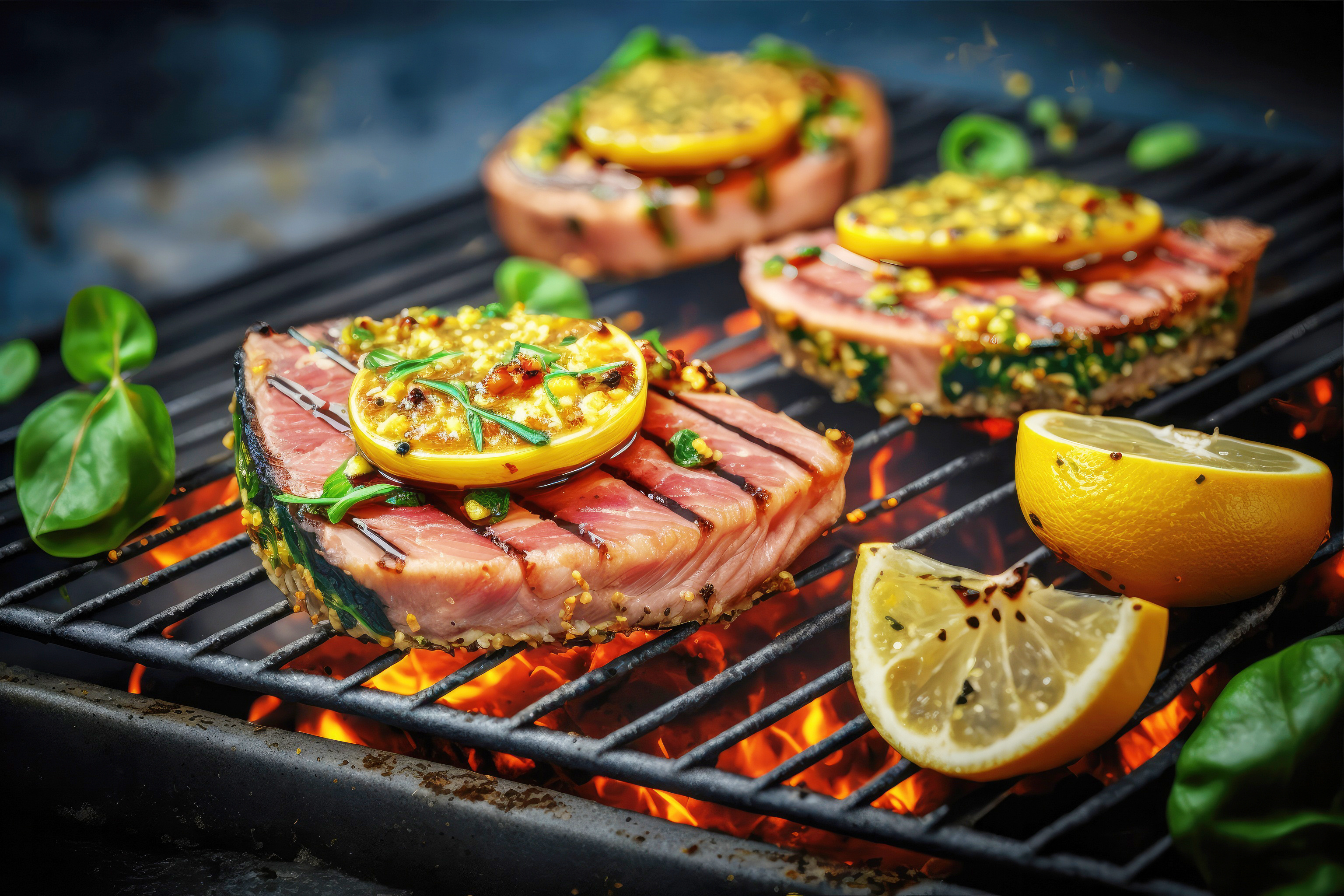 Thunfischfilet Thunfisch grillfertig gewürzt 200g