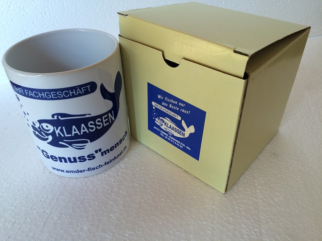 Kaffeebecher Tee-Tasse Becher "Genuss"mensch nur bei uns 325ml