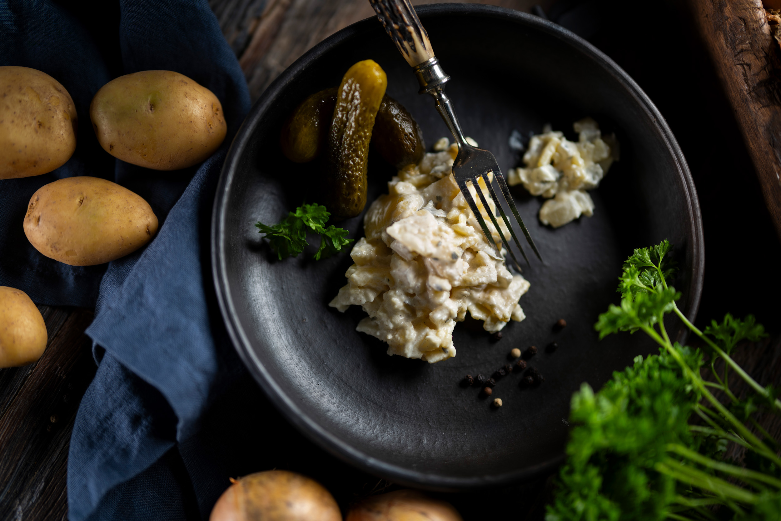 Kartoffelsalat (hausgemacht)