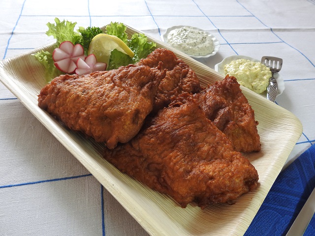 Seelachsfilet in Bierteig 500g