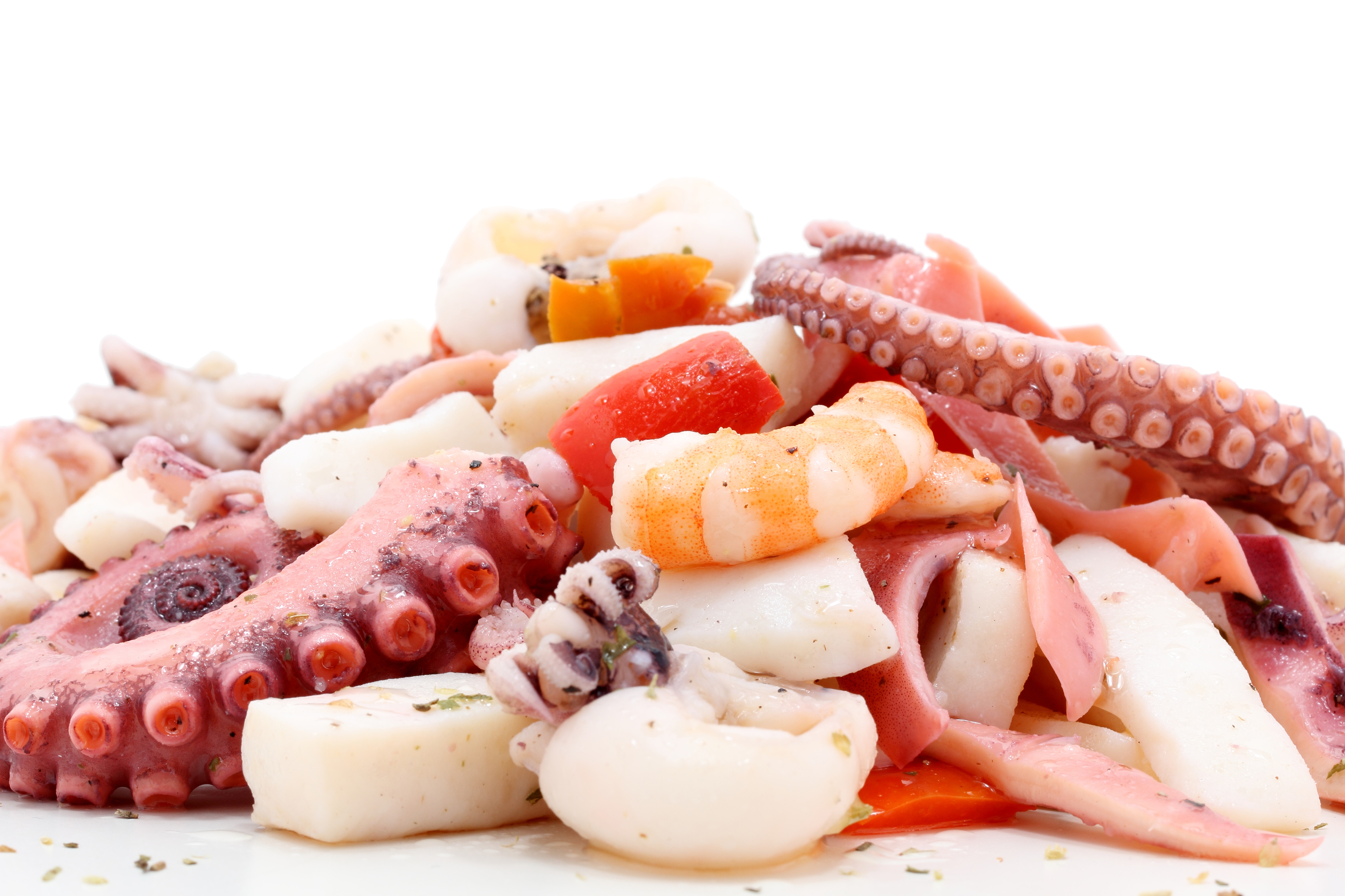 Frutti di Mare Meeresfrüchte Mix gekocht