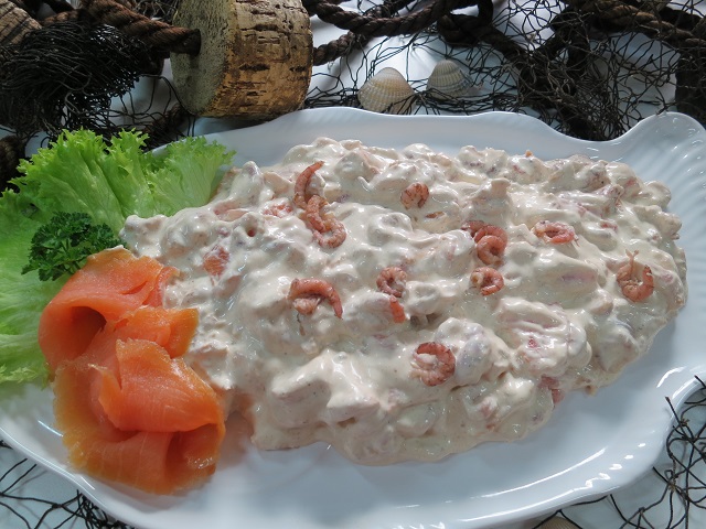 Nordischer Krabbensalat Gewicht: 500g