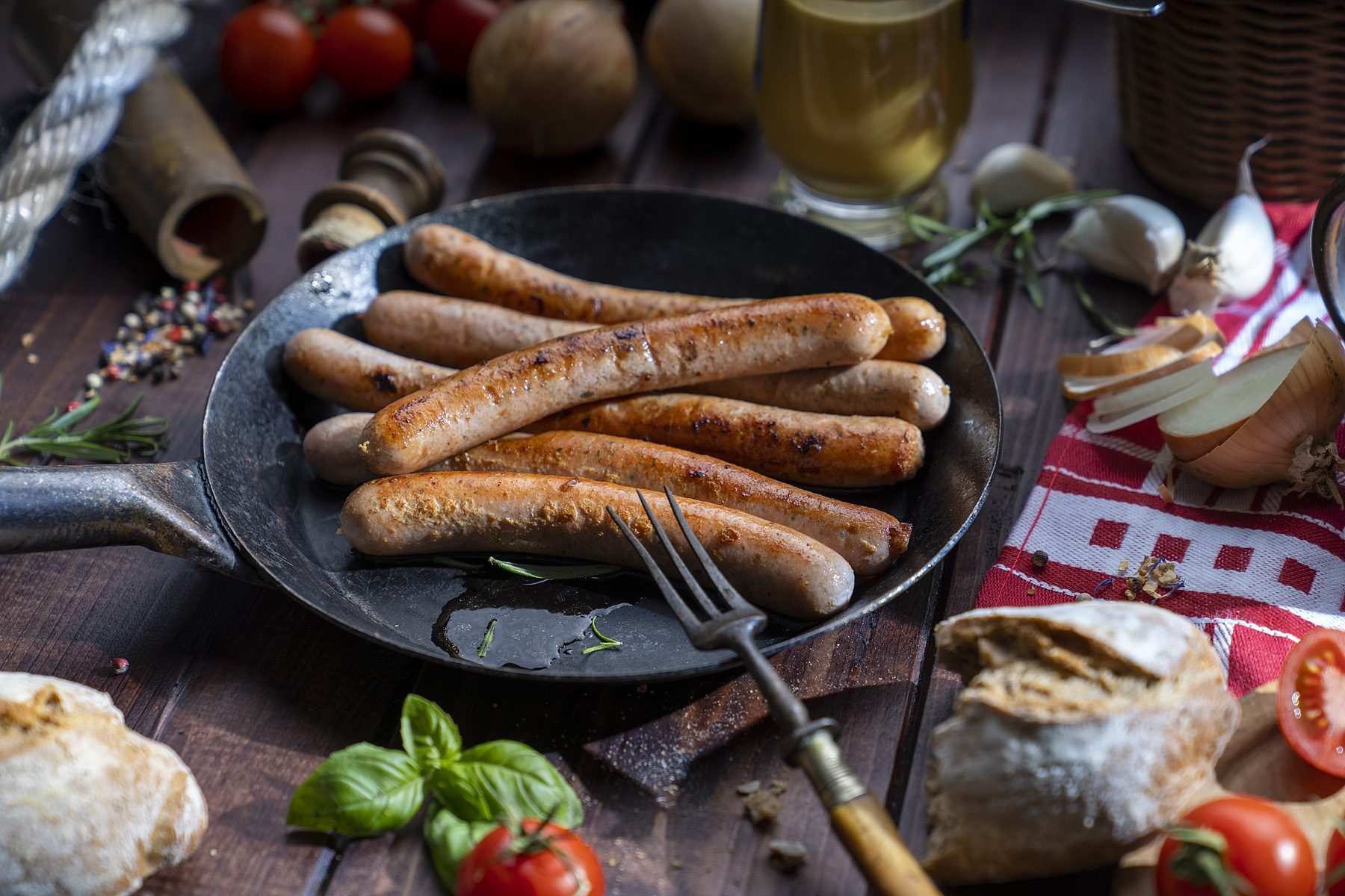 Gourmetbruzzler Bratwurst Thunfisch / Lachs