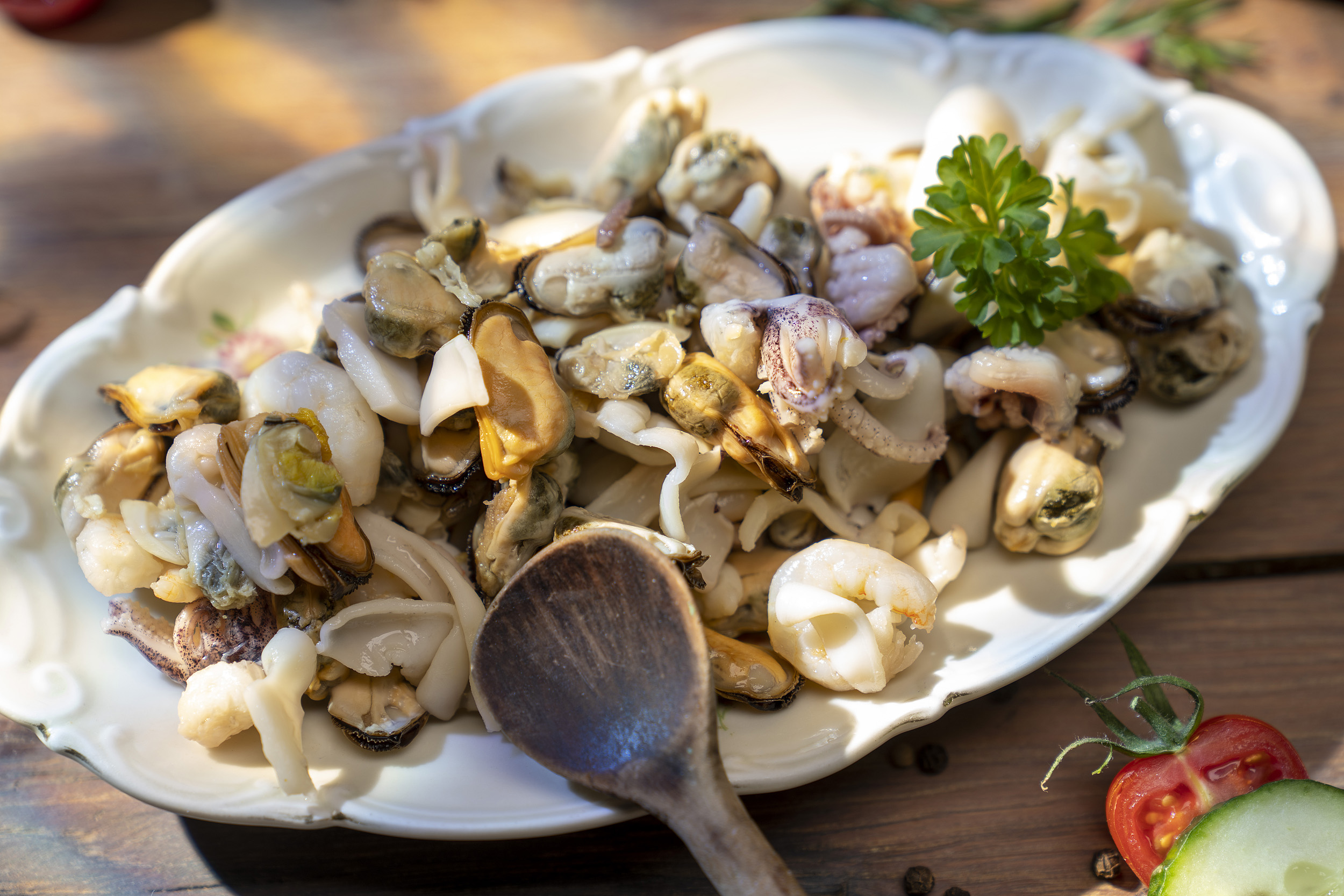 Seafood Mix in Lake (Frutti di Mare)