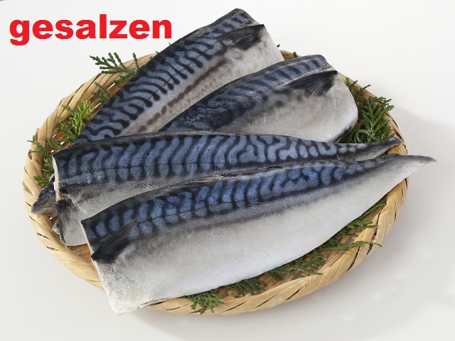 Makrelenfilet gesalzen zum selber Räuchern