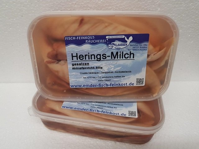 Milch Salzherings-Milch 500g